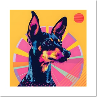 Manchester Terrier in 80's Posters and Art